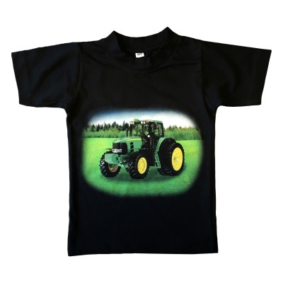 T-shirt Grön Traktor Fram