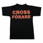 T-shirt Orange Cross Bak