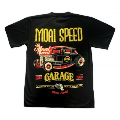 T-shirt Moai Speed - Garage Retro Bak