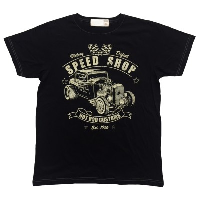 T-shirt Speed Shop Retro Fram